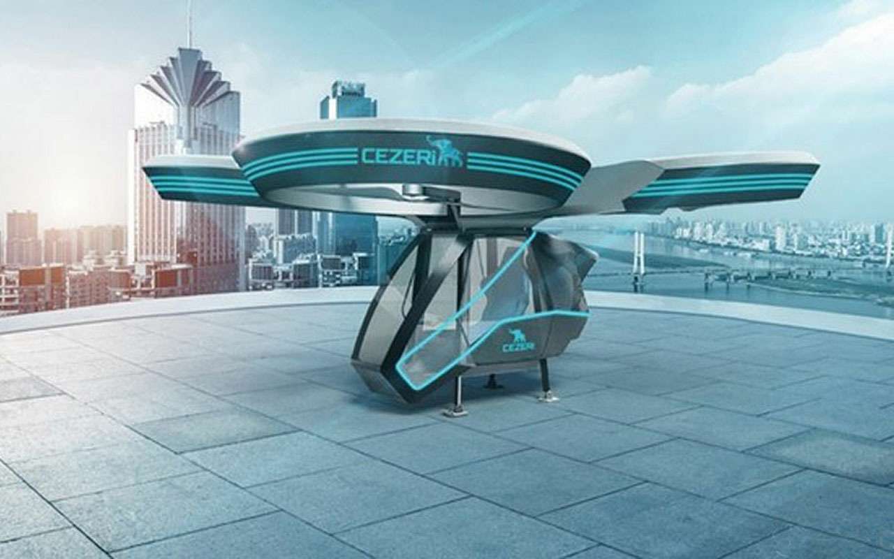 Зять Эрдогана представил летающий автомобиль