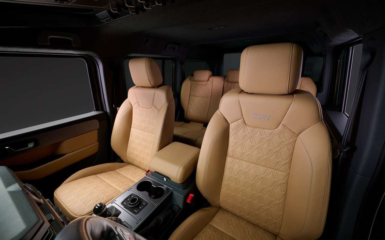 Интерьер Ineos Grenadier