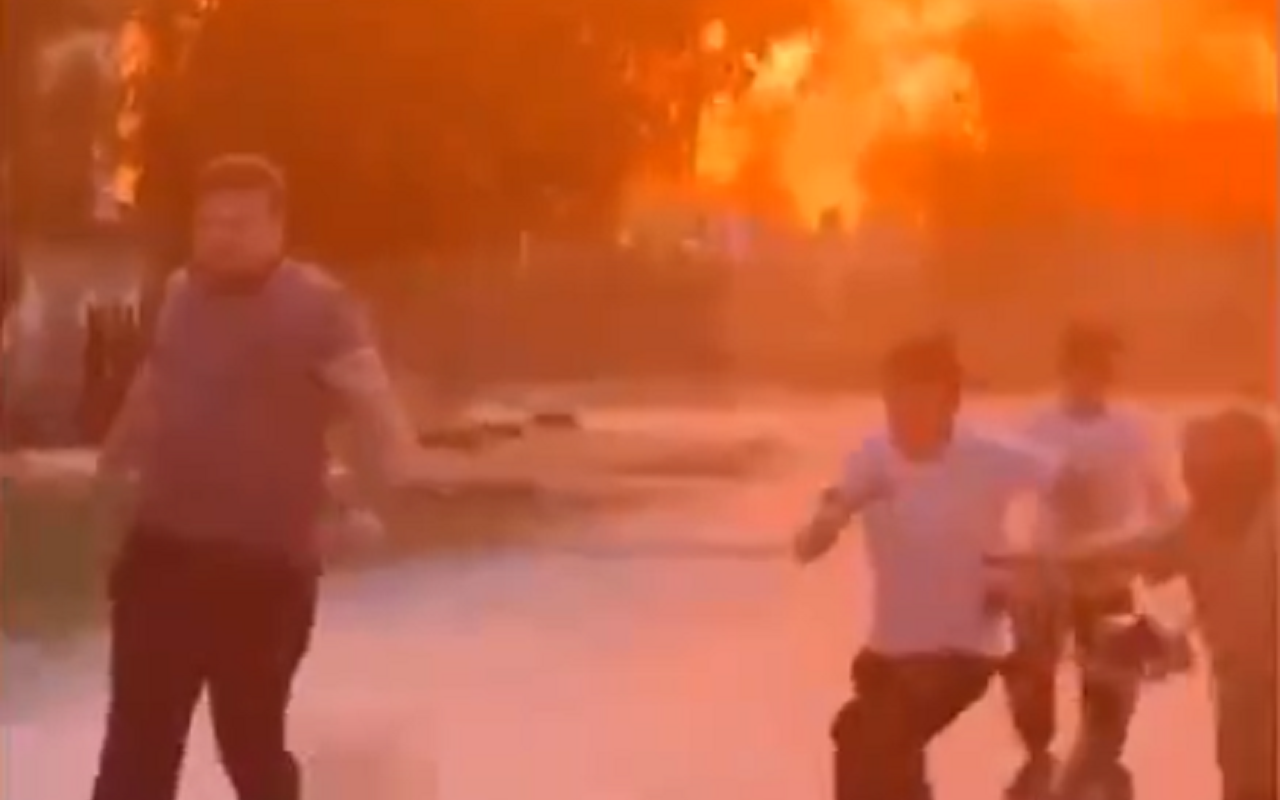 Взрыв на АЗС в Дагестане — видео и последствия