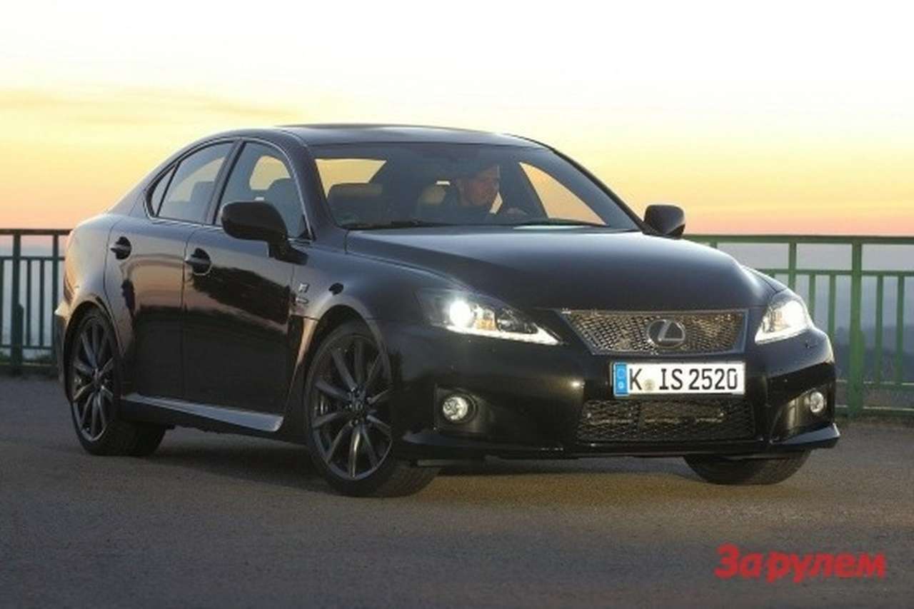 Японцы опять обновили Lexus IS F