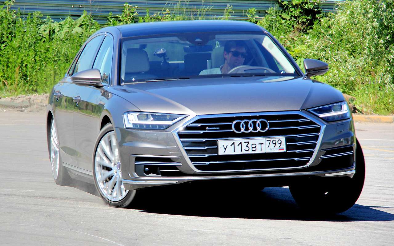 Audi A8: меч джедая!