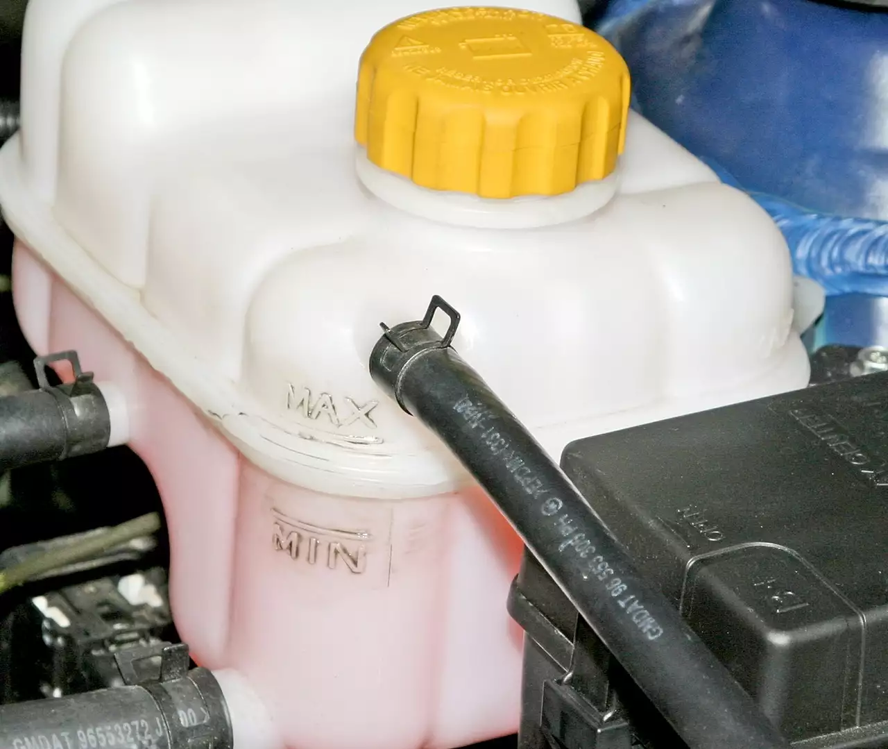 Chevrolet Lacetti: замена охлаждающей жидкости