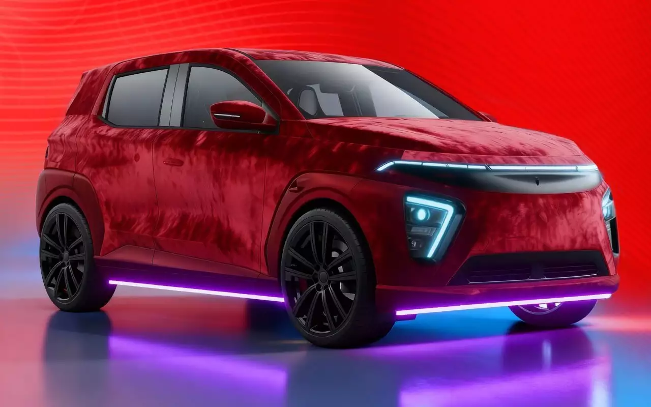 «Атом» представил электромобили для ведущих Comedy Club