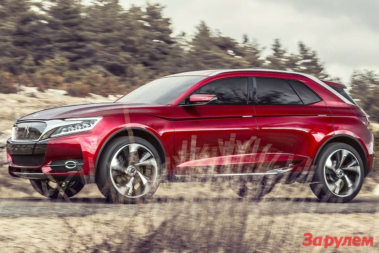 Citroen показал свой первый DS-кроссовер