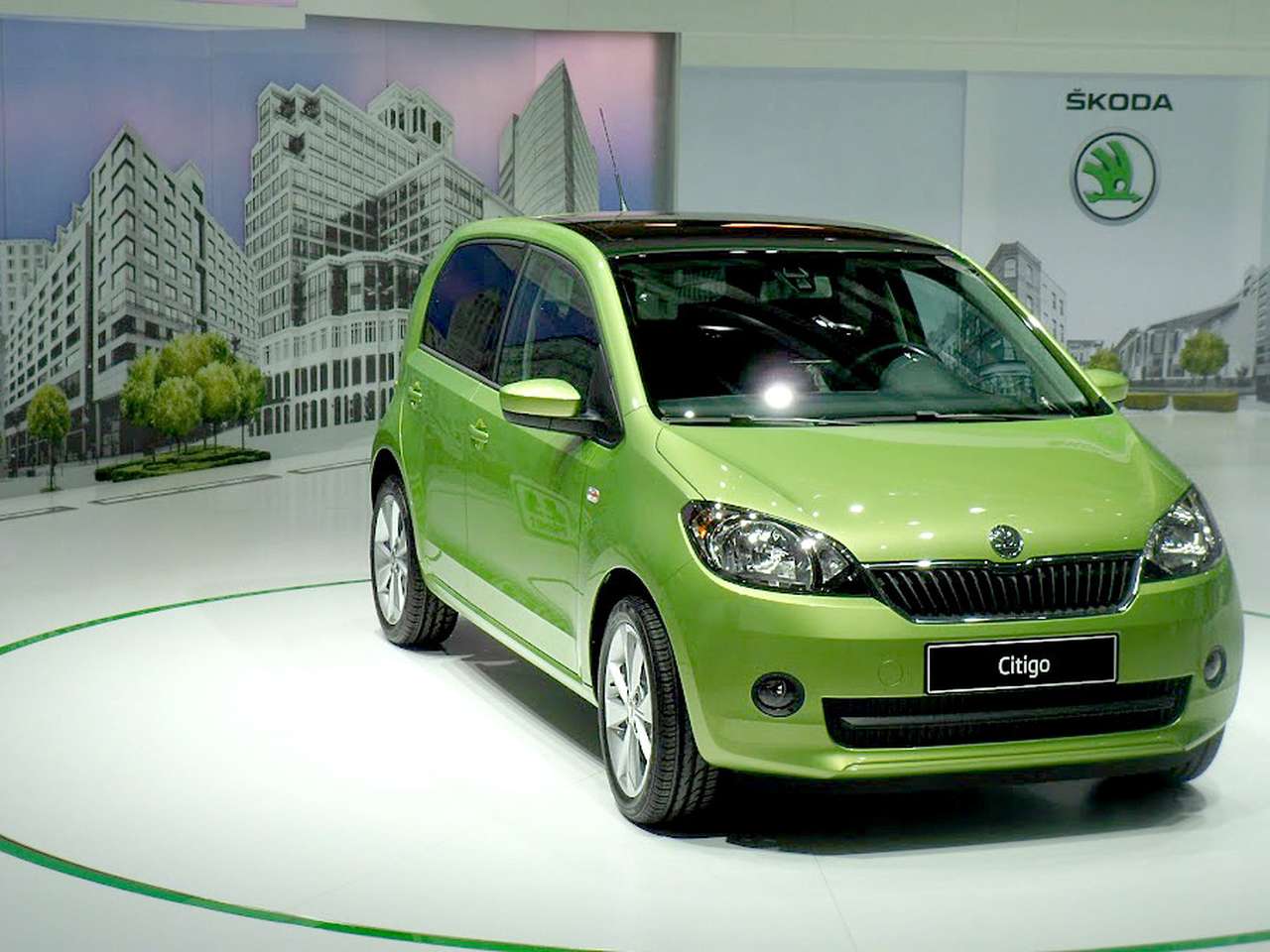 Skoda показала в Женеве пятидверный Citigo