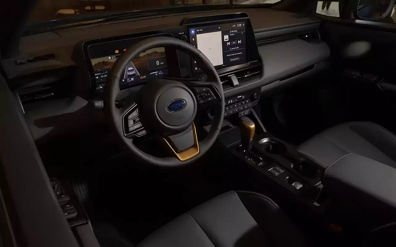 Интерьер Subaru Outback 2026