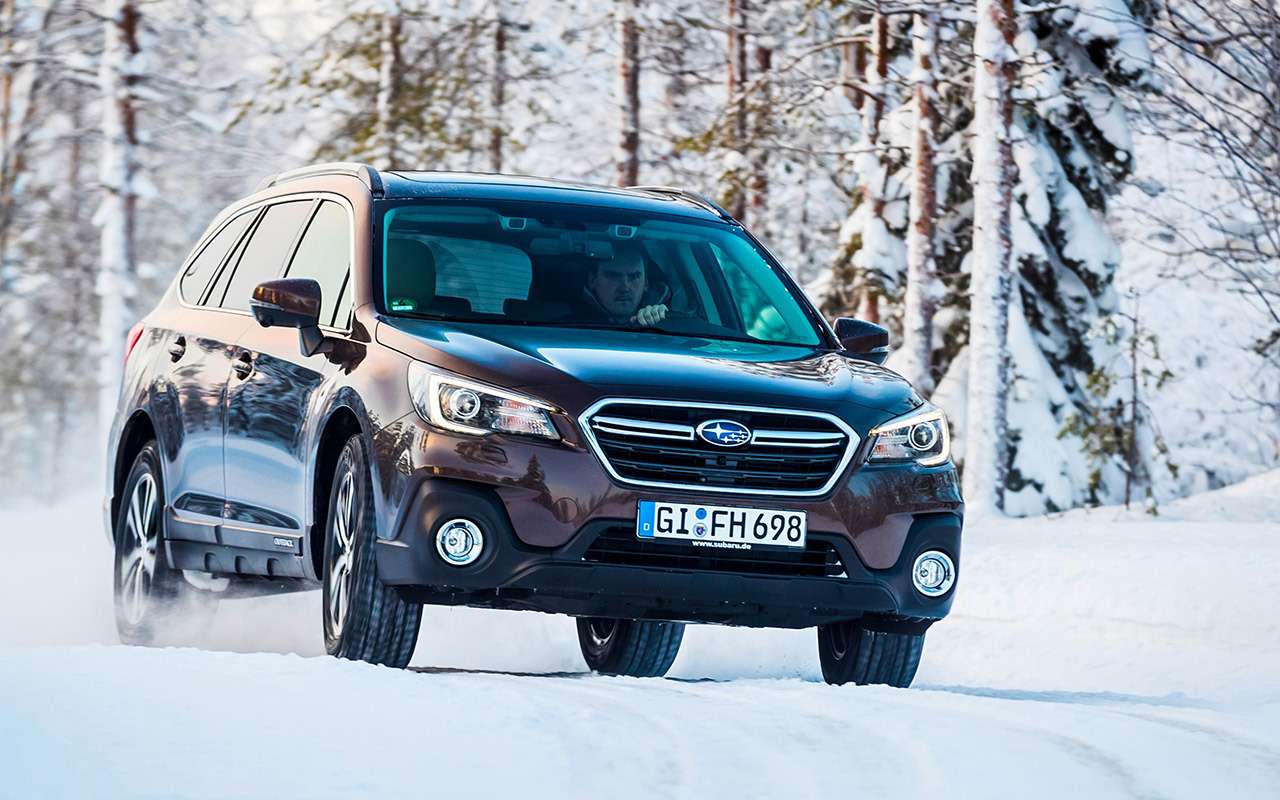 Обновленный Outback обзавелся системой EyeSight вместе со всеми ее функциями вроде адаптивного круиз-контроля и автоматического торможения.