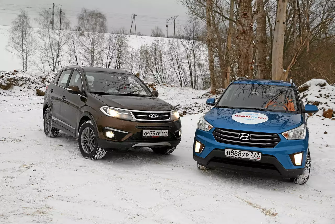 Chery Tiggo 5 против Hyundai Creta: что в конфетной обертке?