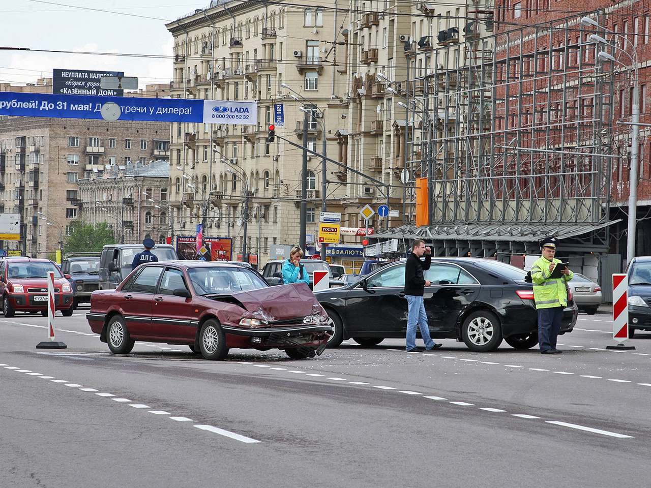 В Москве стало больше точек для упрощенного оформления ДТП