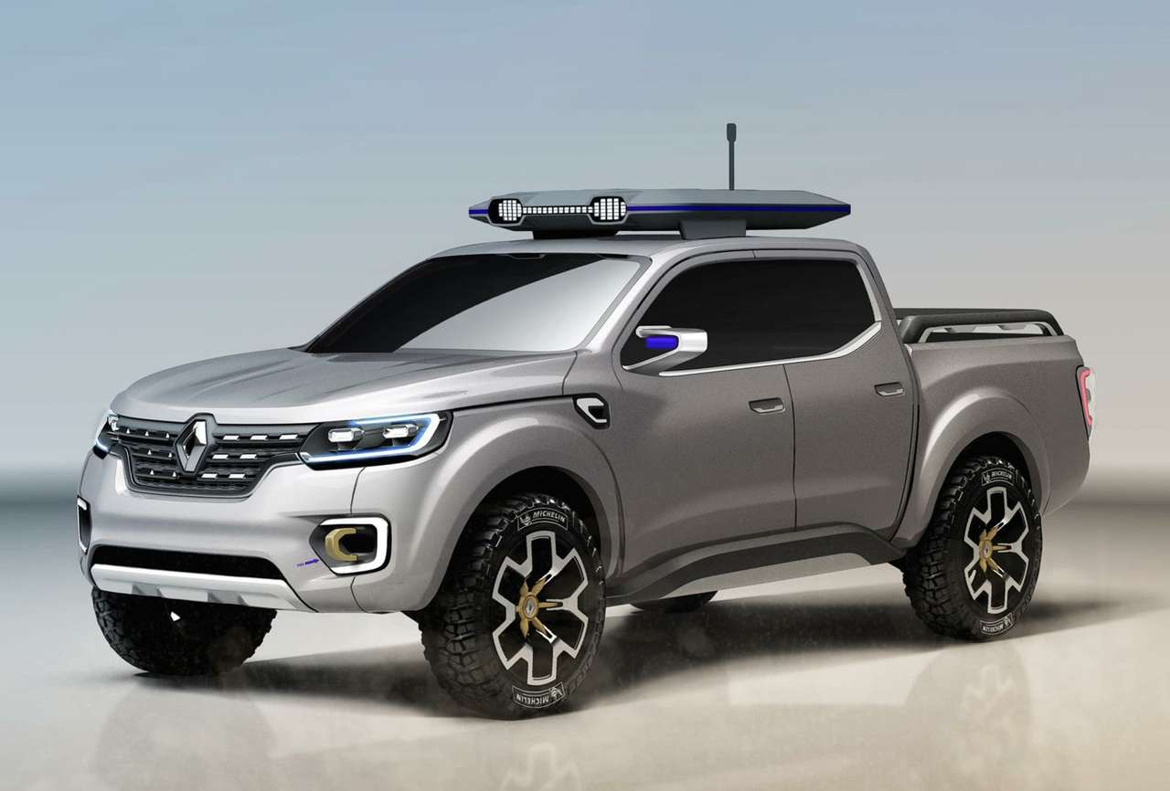 Renault представила пикап Alaskan (ВИДЕО)