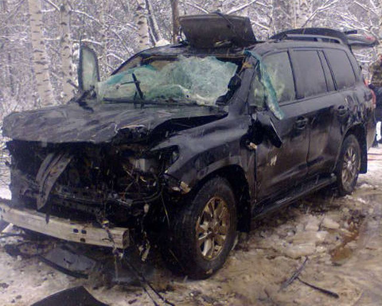 В упавшем в болото Toyota Land Cruiser погибли пять человек