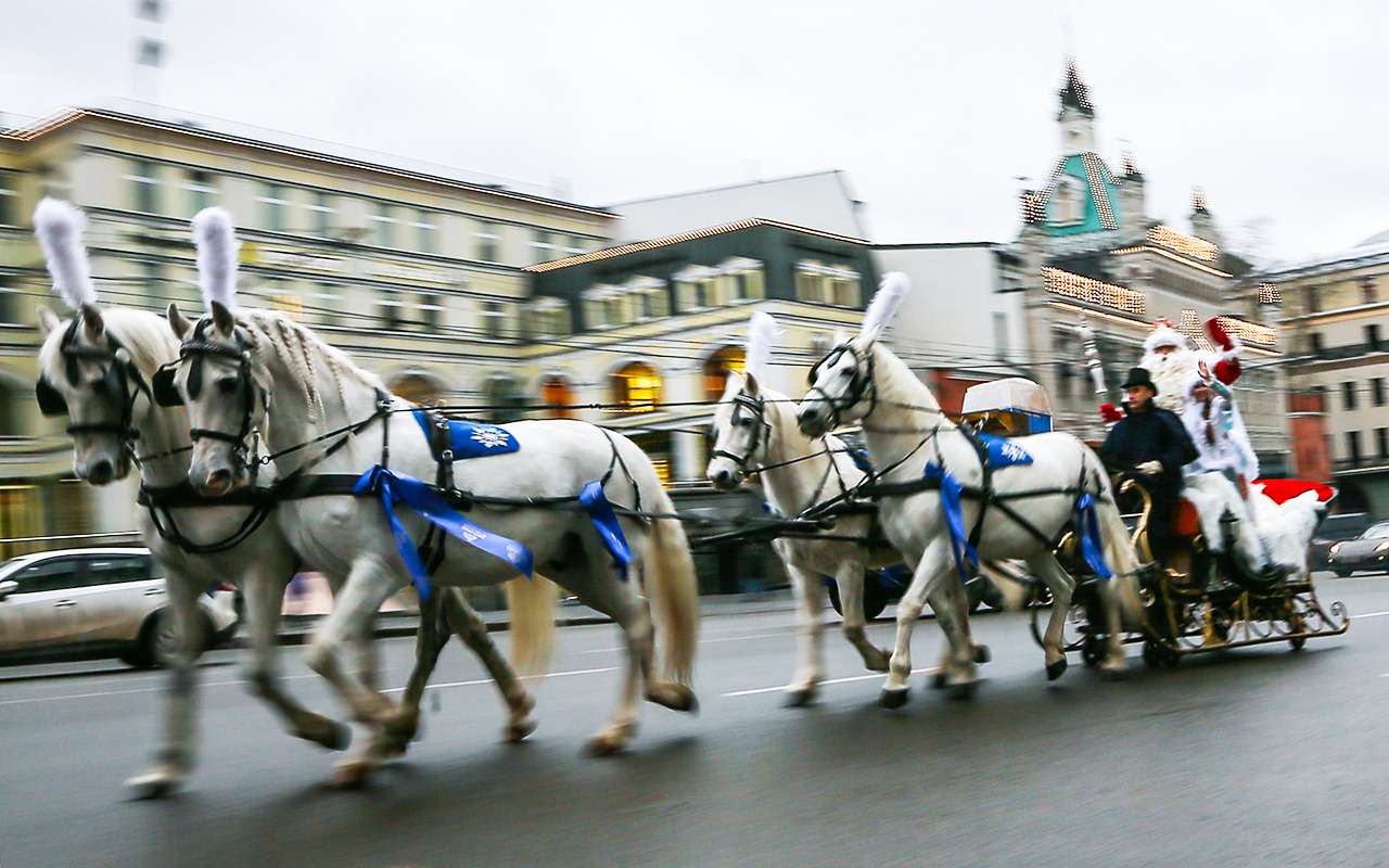 Личный транспорт Деда Мороза: названа стоимость страховки на сани