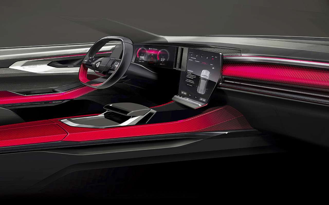 Кроссовер Renault Austral - первое фото салона