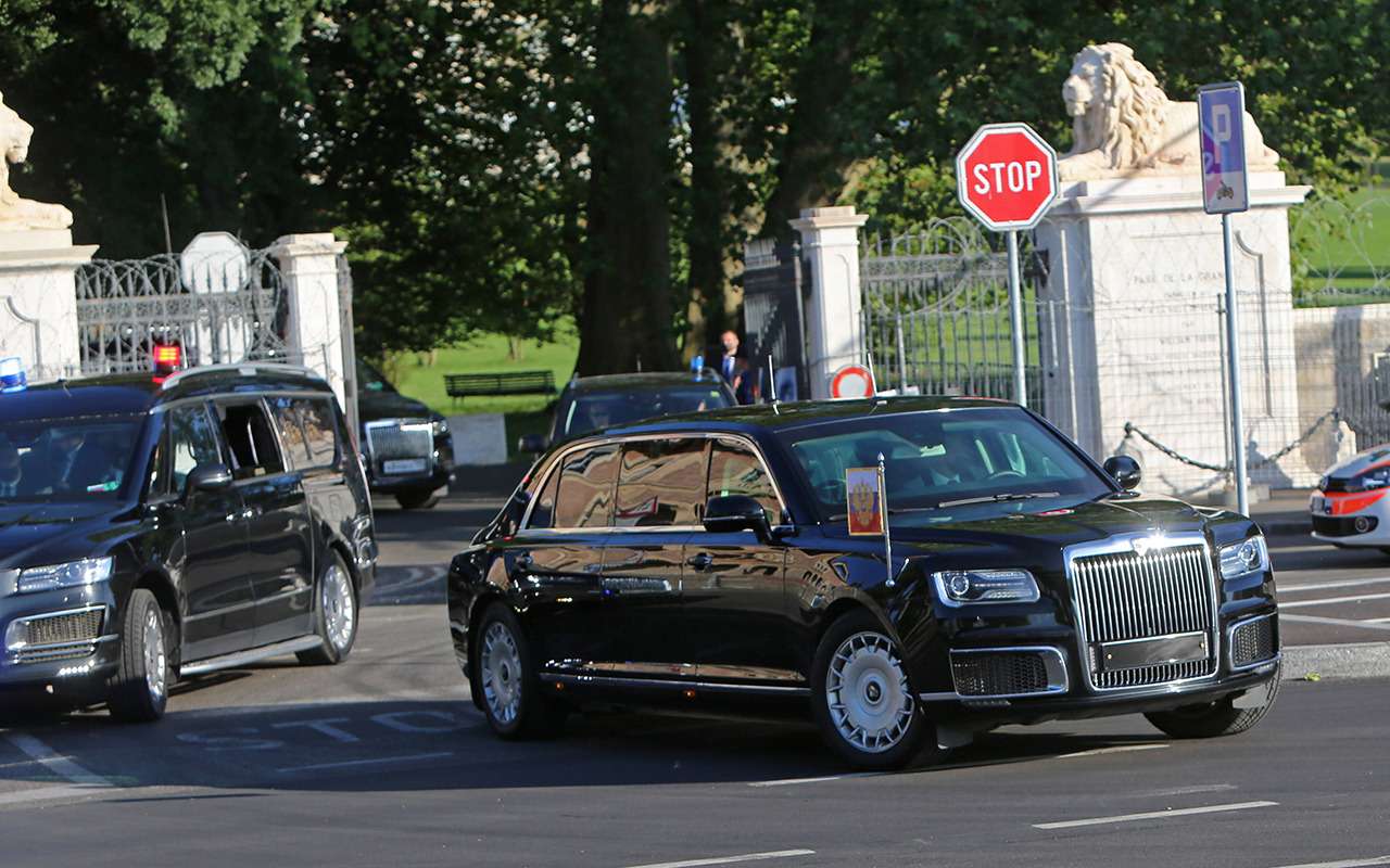 Президентский автомобиль аурус фото