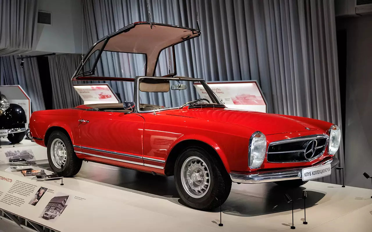 Выставка «Клуба коллекционеров» в честь юбилея Mercedes-Benz