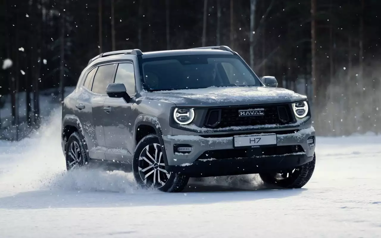 Мощнее и современнее: названы цены обновленного Haval H7 для России