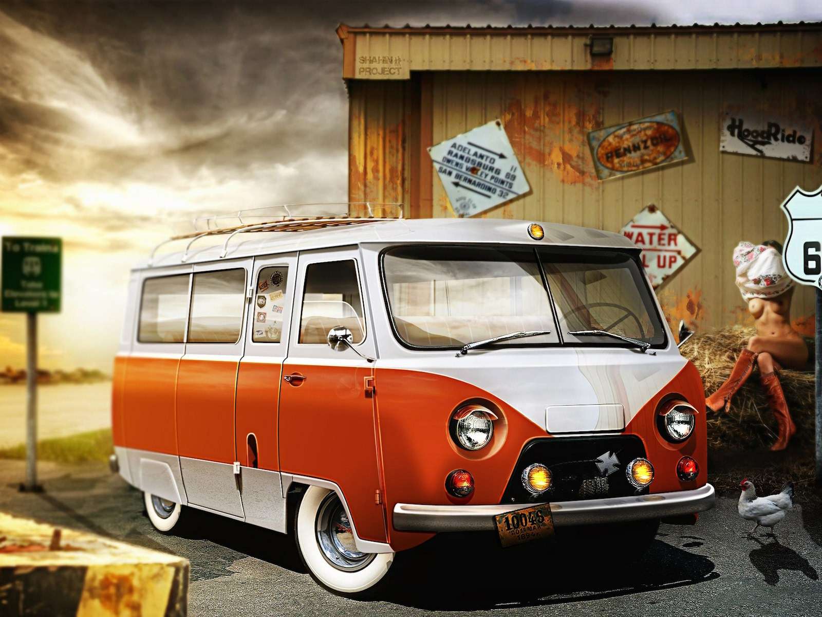 Volkswagen t2 Буханка