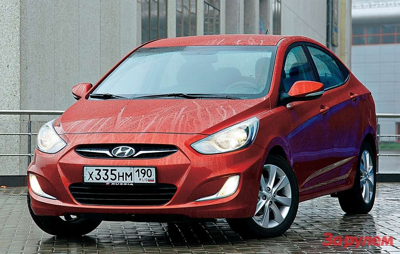 На седане Hyundai Solaris Classic появился раздельный складной диван