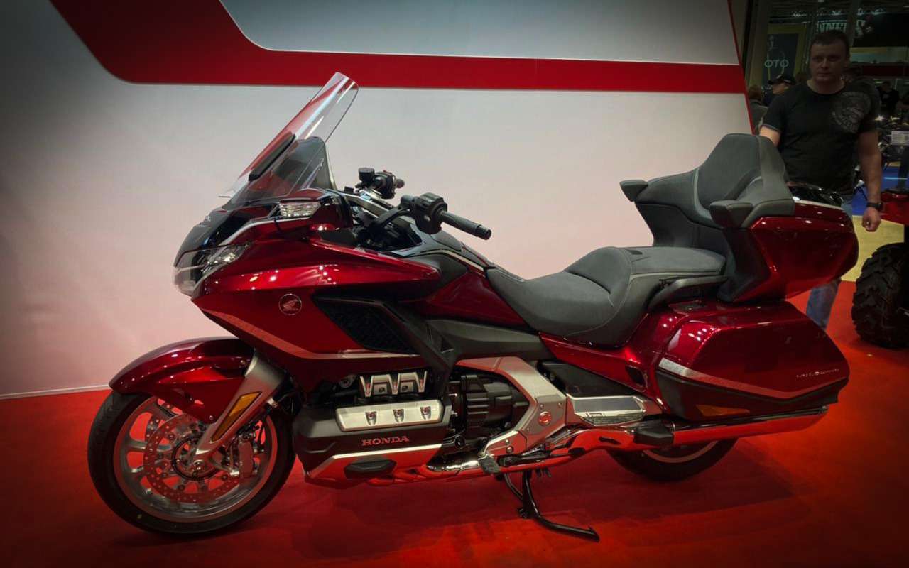 Honda привезла в Россию обновленный Gold Wing Tour