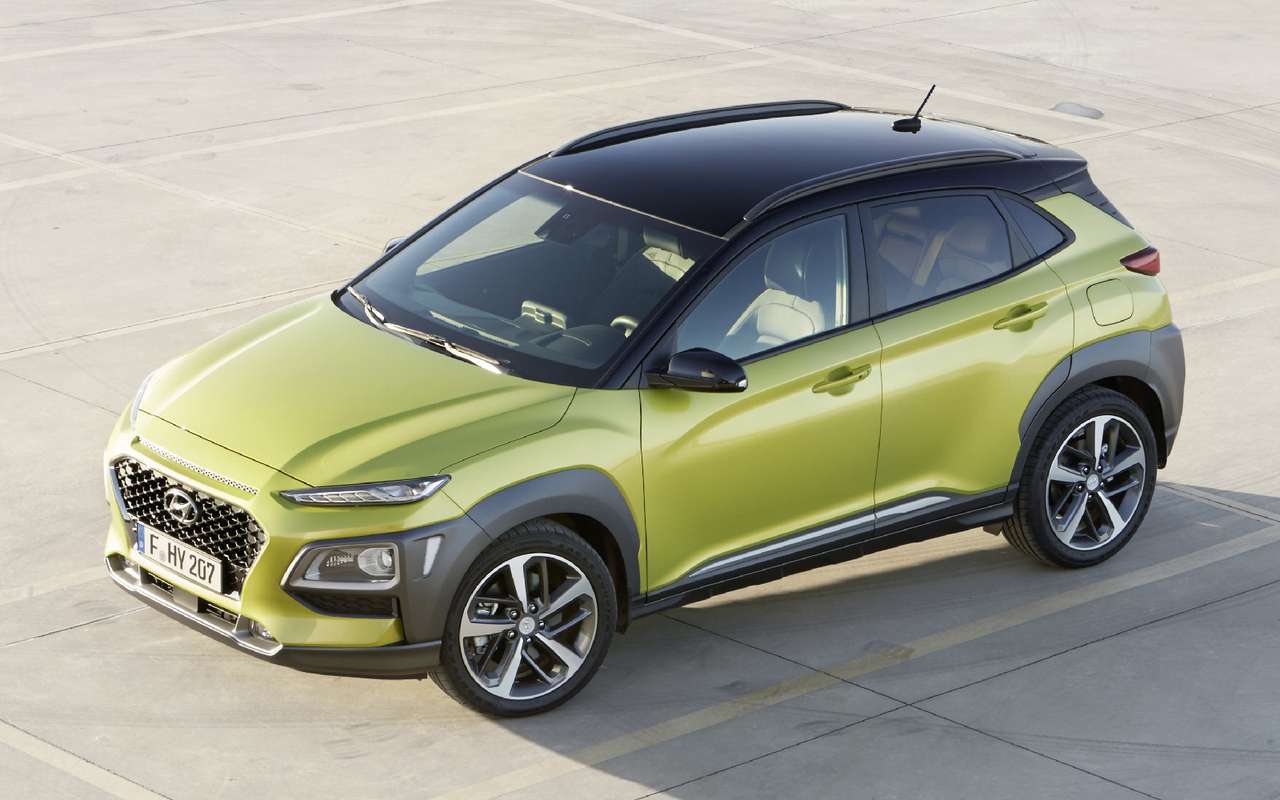 Жаркая, летняя, не для нас: компания Hyundai представила молодежный кроссовер Kona