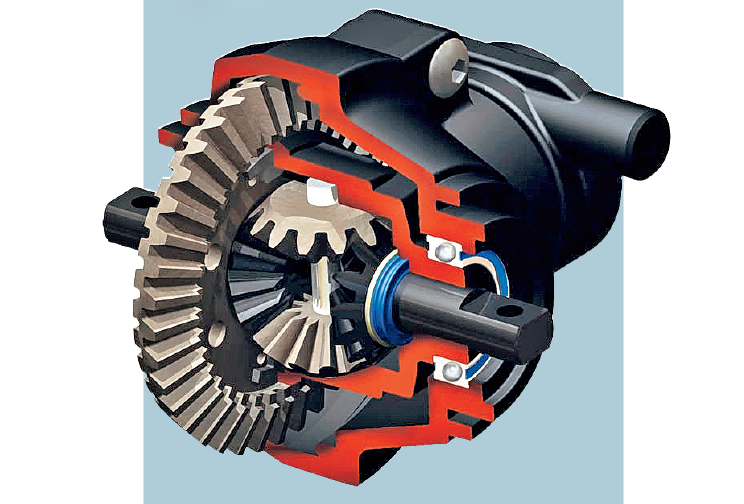 Принцип работы дифференциала заднего моста ваз