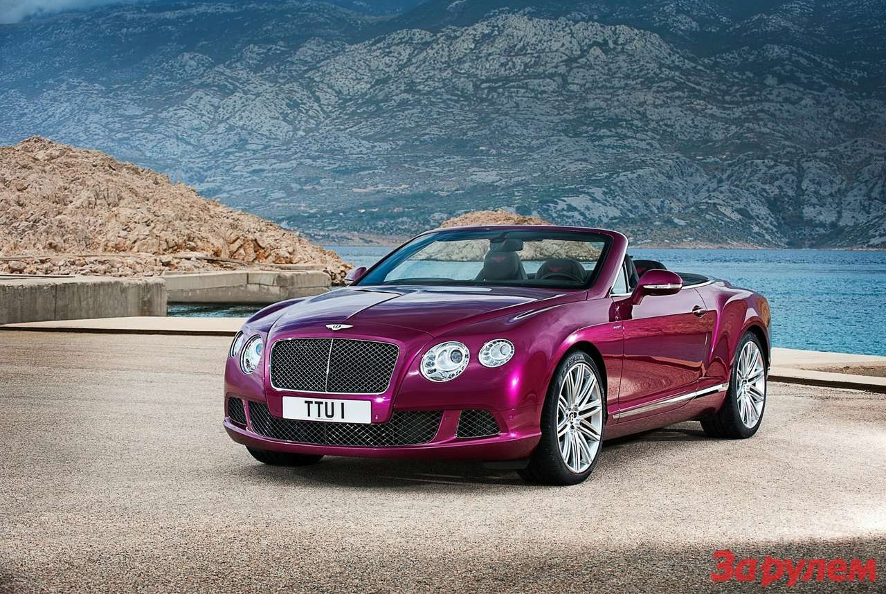 Bentley покажет в Детройте самый быстрый в мире кабриолет