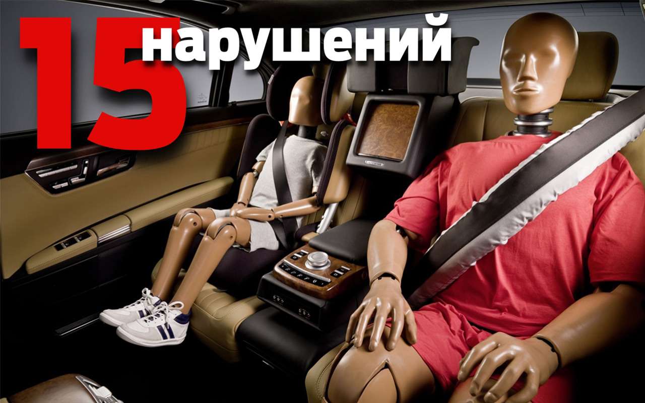 Нарушения ПДД, ставшие для нас нормой