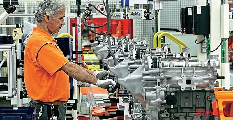 Ford производство моторов