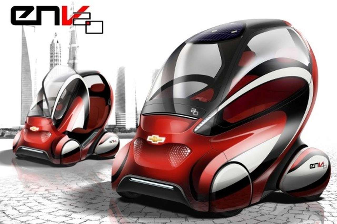 Ранее EN-V балансировал на двух колесах – к проекту тогда привлекли американскую компанию Segway, известную своими двухколесными электросамокатами