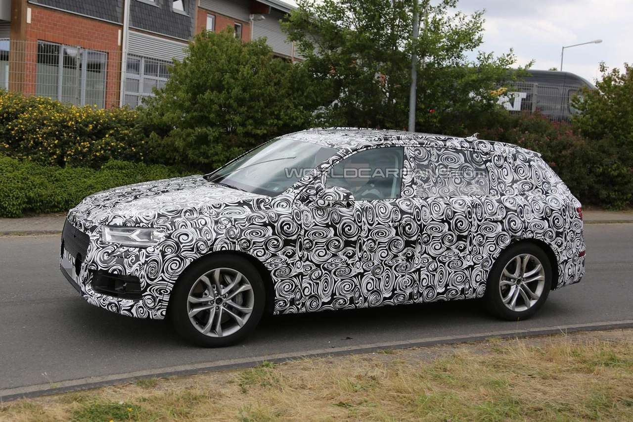 Новый Audi Q7 засветился в мощном исполнении