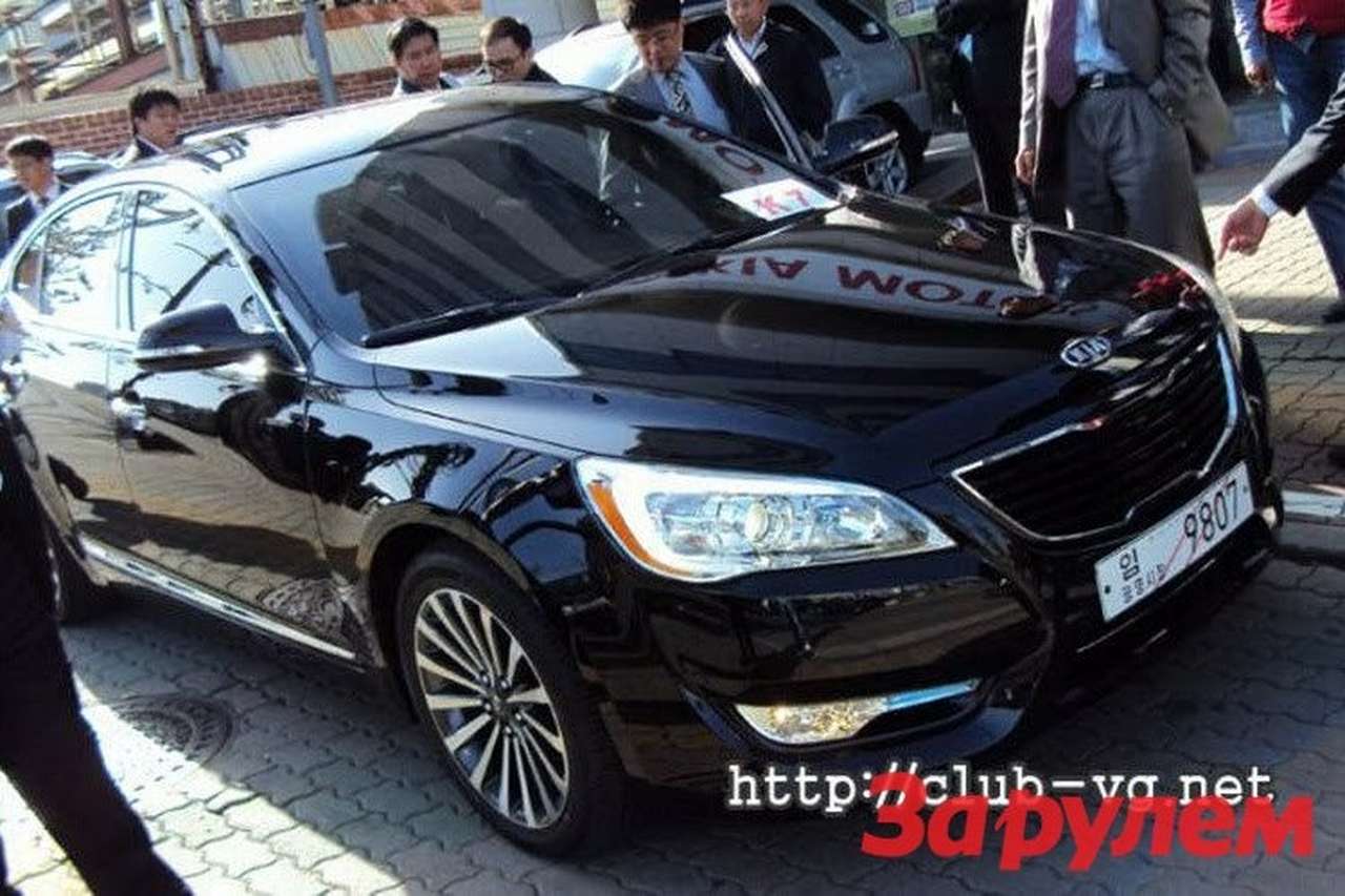 Первые фото KIA Cadenza