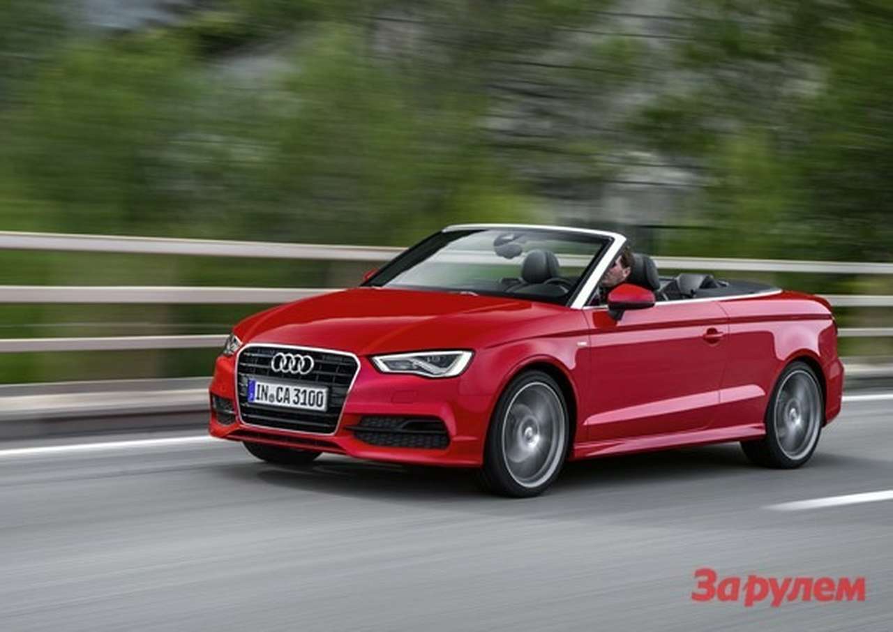 Объявлены российские цены на Audi A3 Cabriolet
