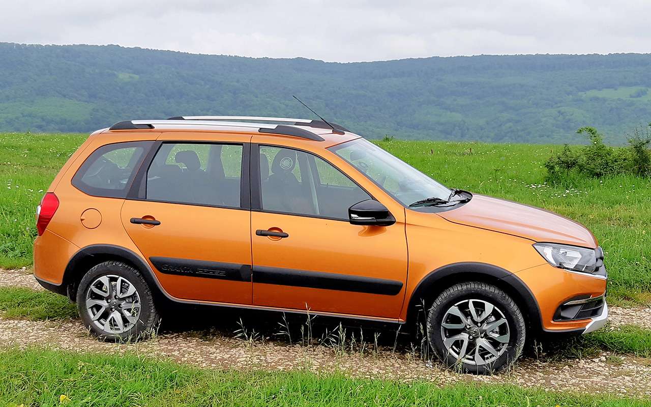 Lada Granta Cross на бездорожье — дайте ESP!