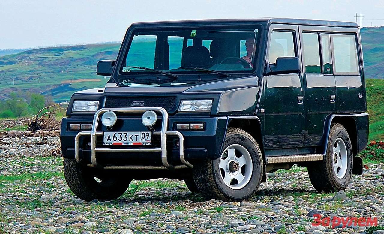 «Ковбой» – первенец завода. Оказалось, у него действительно неплохие внедорожные способности!