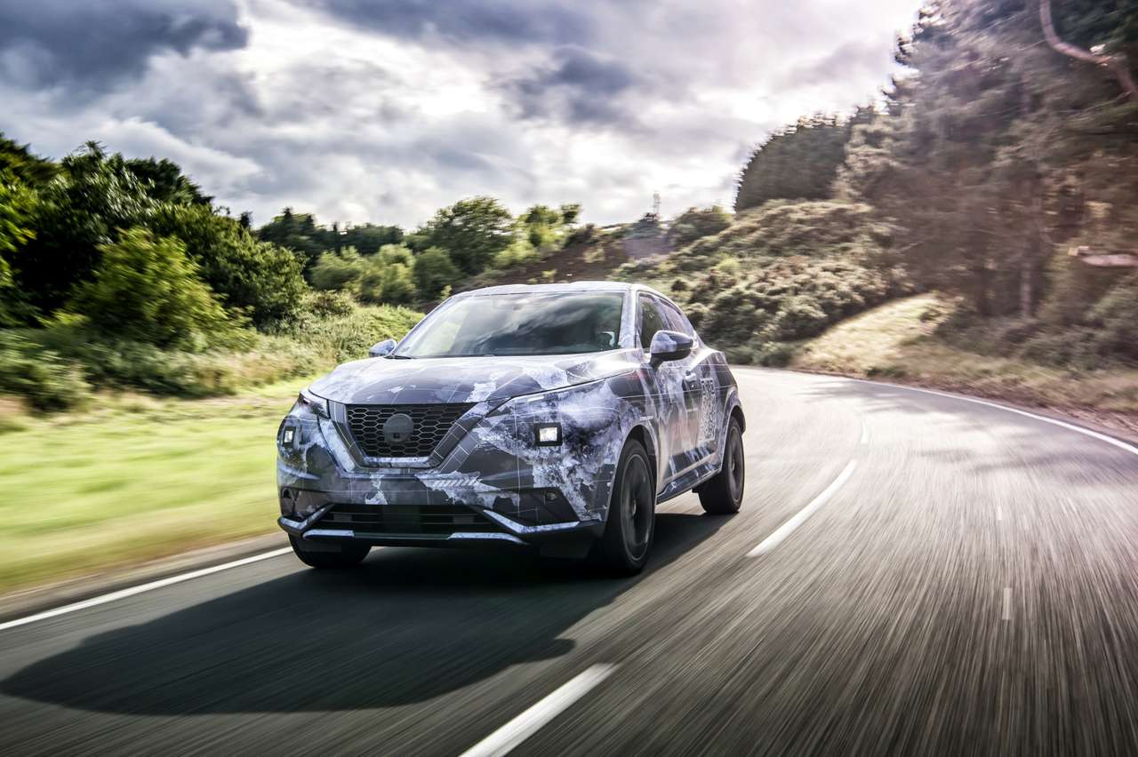 Nissan показал новый Juke. Но пока только в камуфляже