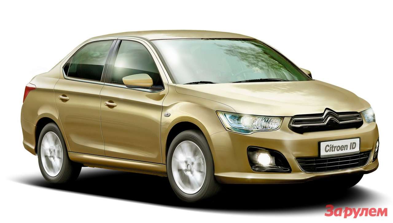 «Лицом» новый седан больше всего окажется похож на хэтчбек Citroen C4  последнего поколения. Однако и отличий будет  достаточно – одним  из главных станет «волна» боковой выштамповки  в районе передних  крыльев, похожая на таковую у новейшего DS5 (на фото внизу)