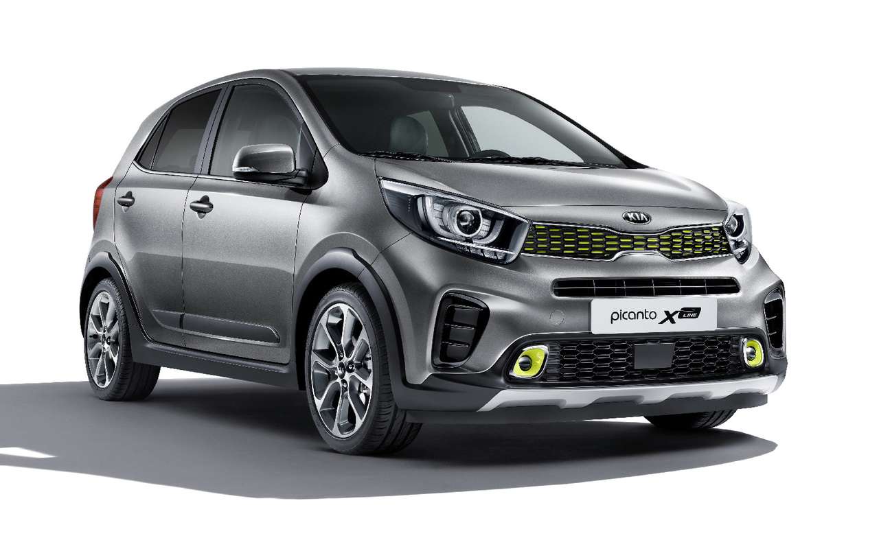 Kia Picanto прикинулся кроссовером
