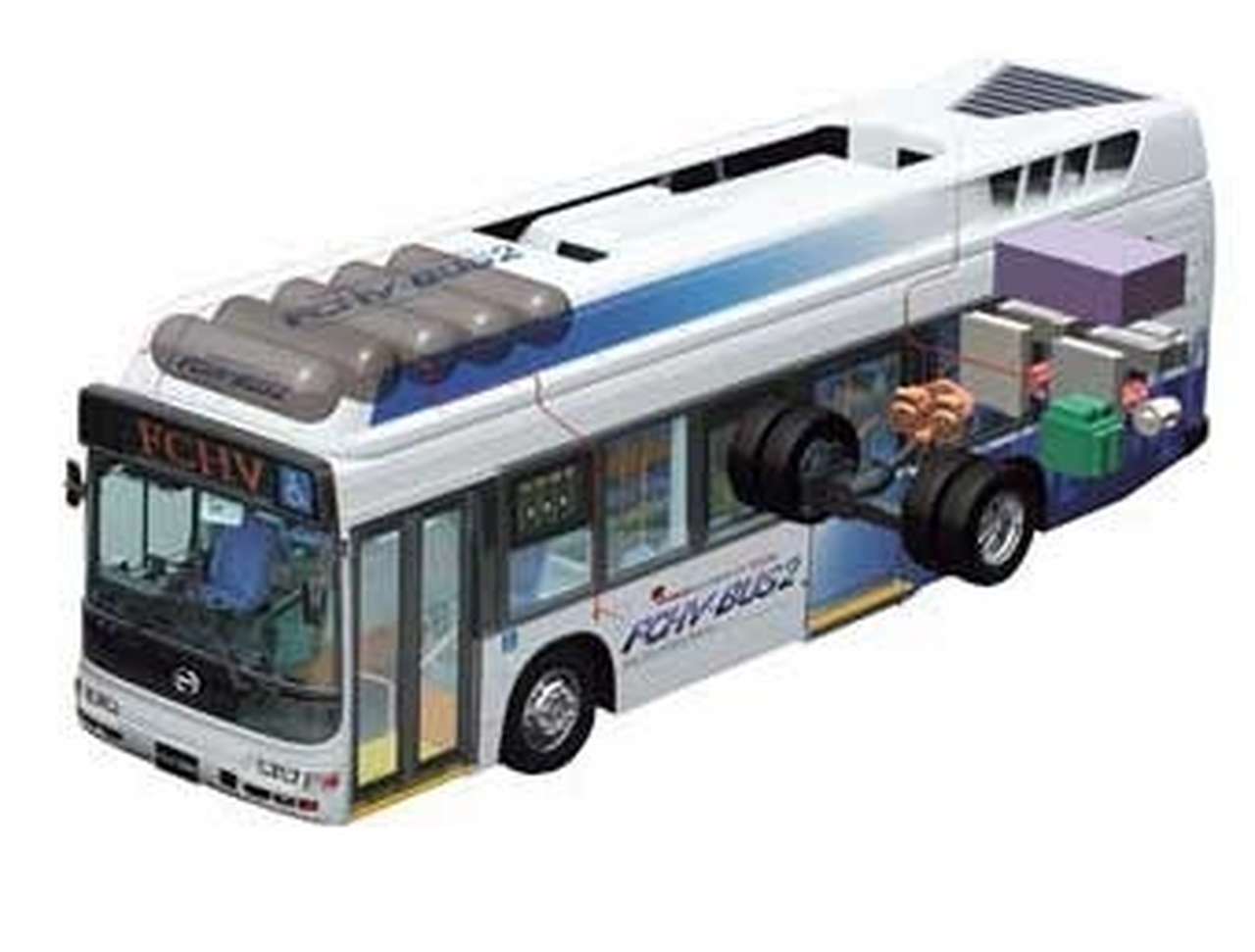 Toyota представила в Японии водородный автобус