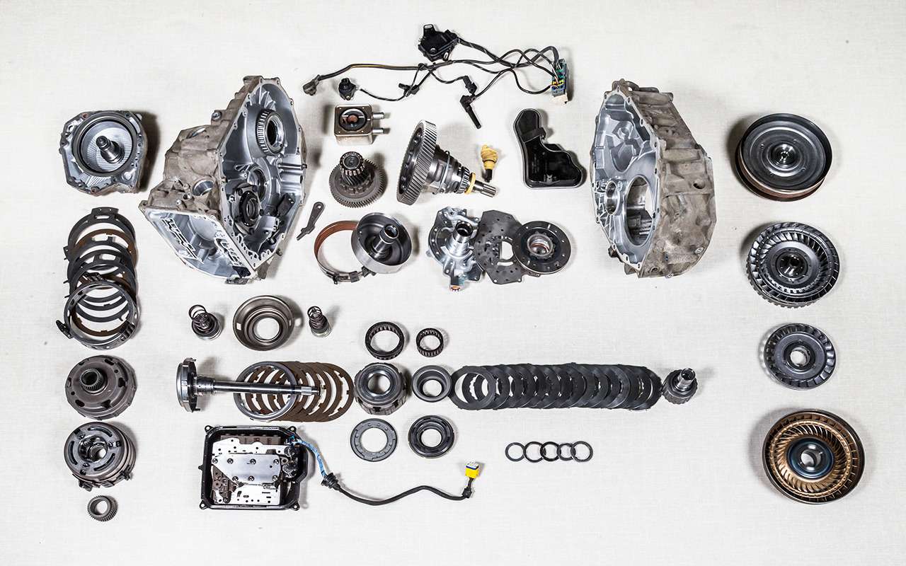 Капитальный ремонт АКП – это неминуемая разборка вот до такого состояния