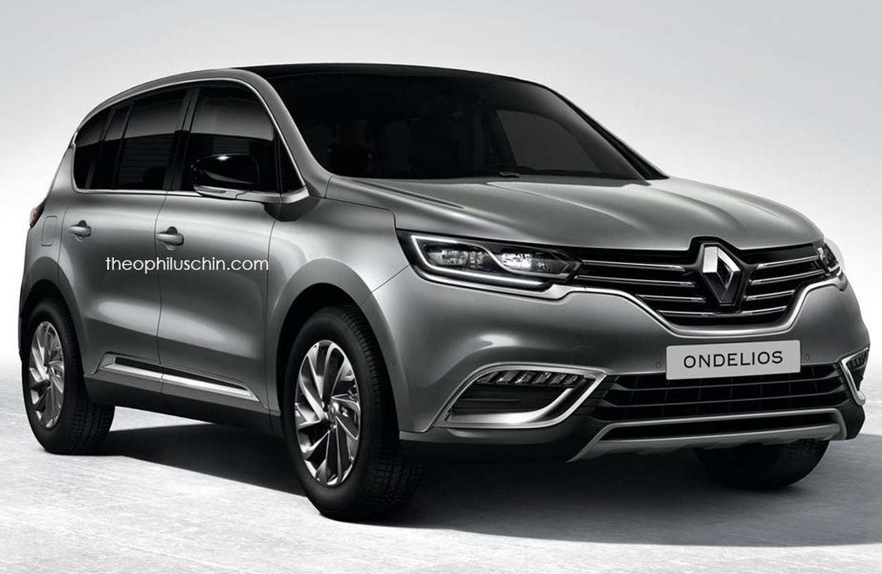 Появились новые рендеры 7-местного кроссовера Renault