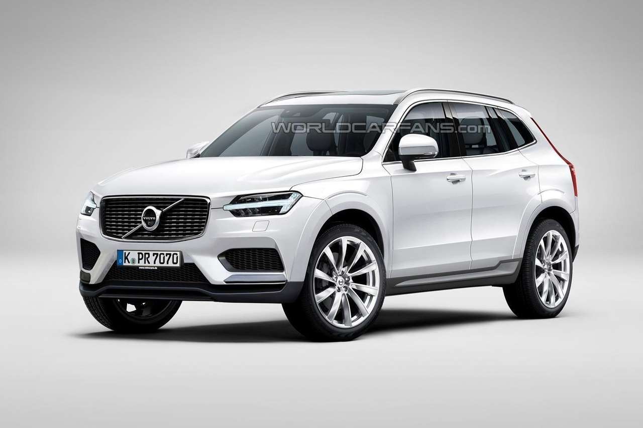 Новый Volvo XC60 показался на рендере