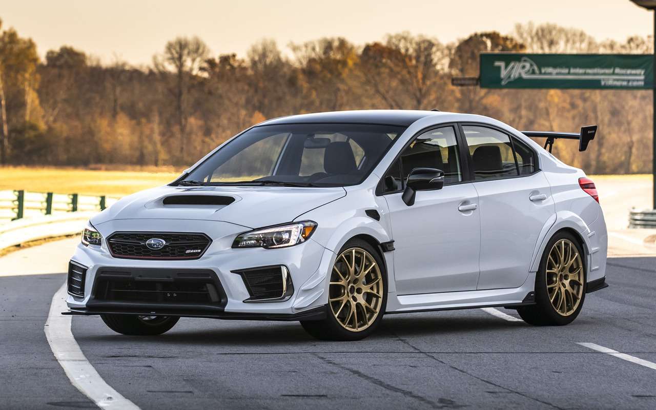Subaru представила спортседан WRX STI S209