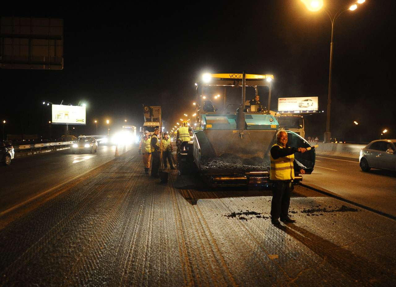 Москва примется ремонтировать дороги в ночь на пятницу