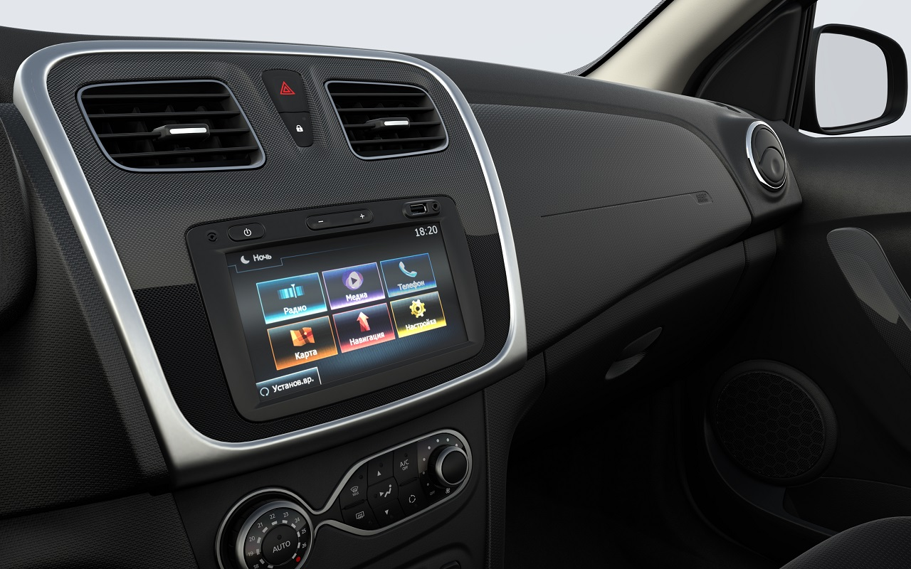 Мультимедийный комплекс Renault Logan и Sandero 2021 модельного года