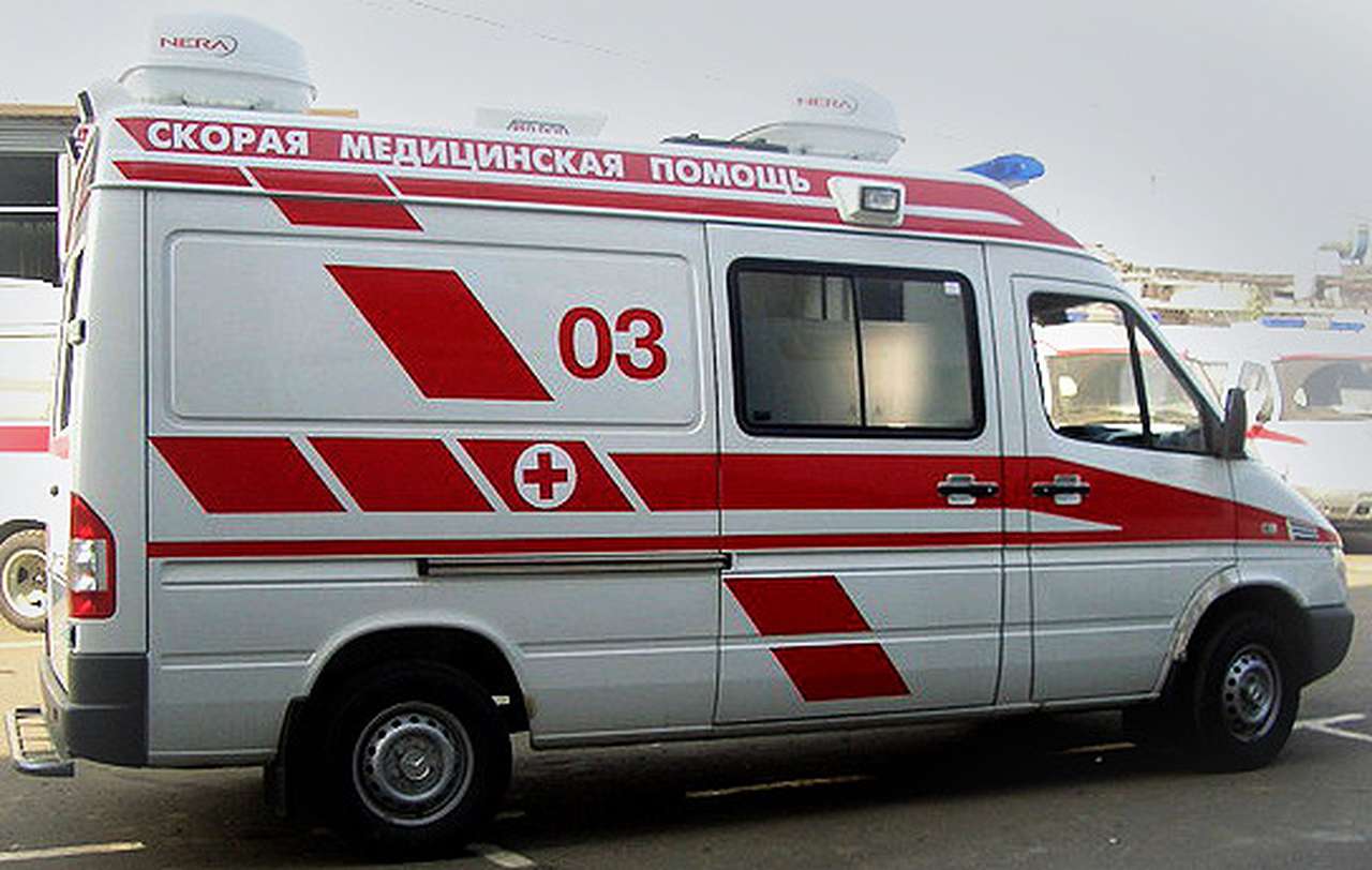 «Скорая помощь» сбила пешехода и скрылась