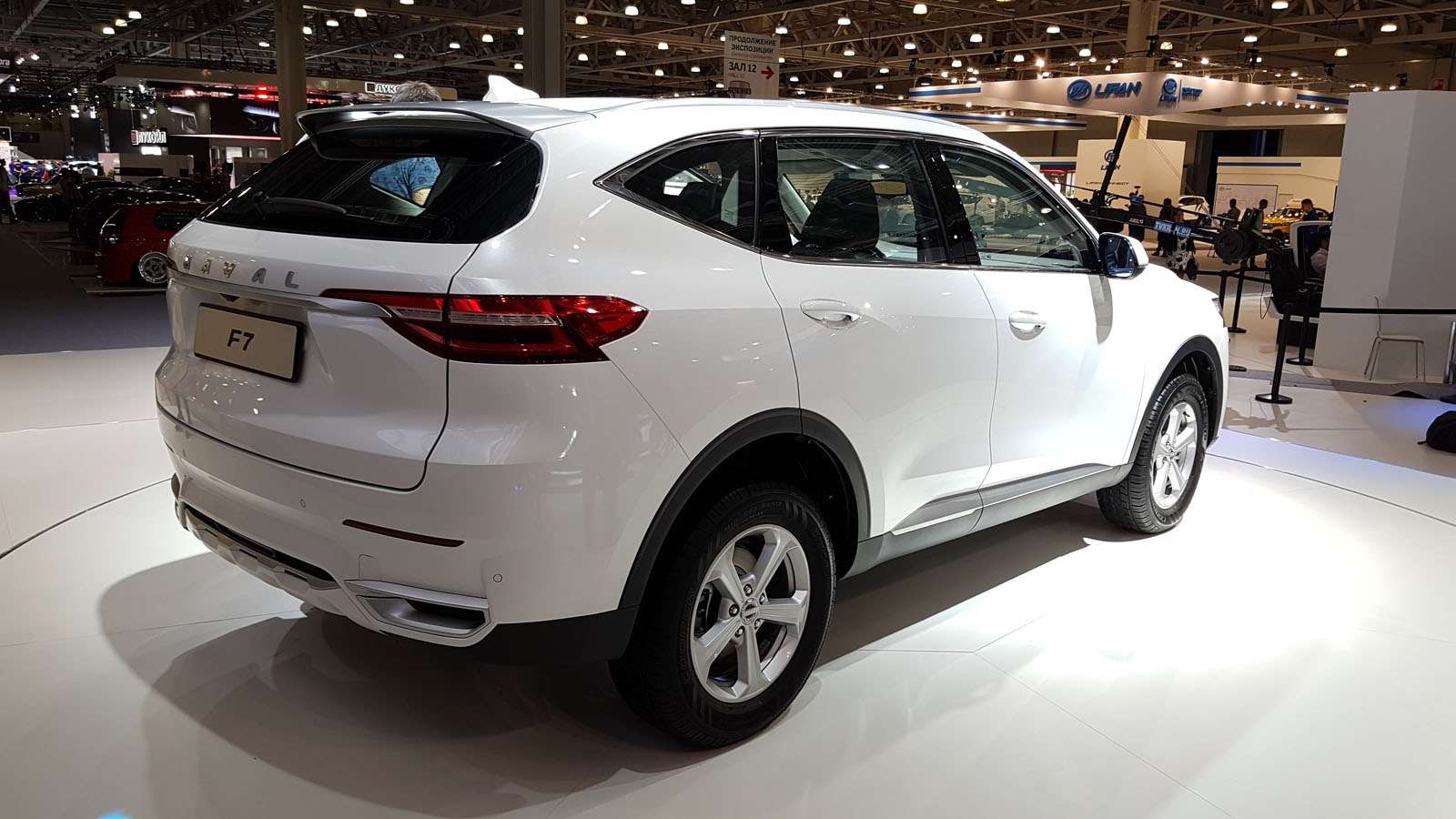 Разобрали новый haval f7