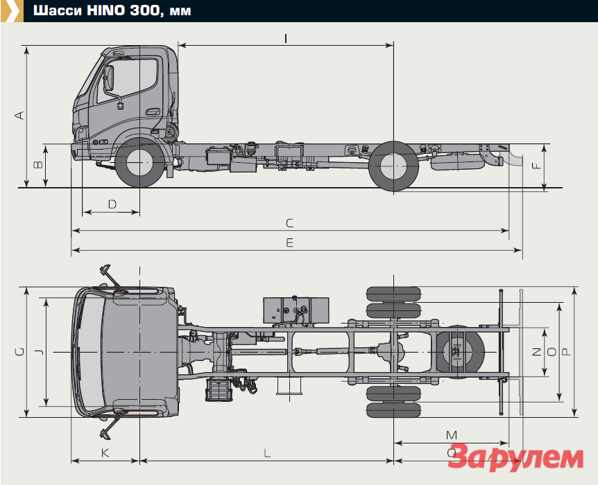 Схема hino ranger