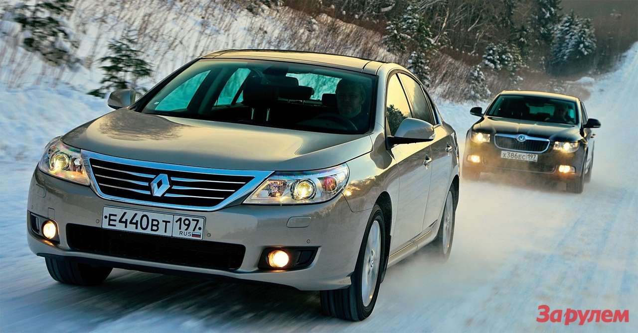 Renault Latitude, Skodа Superb