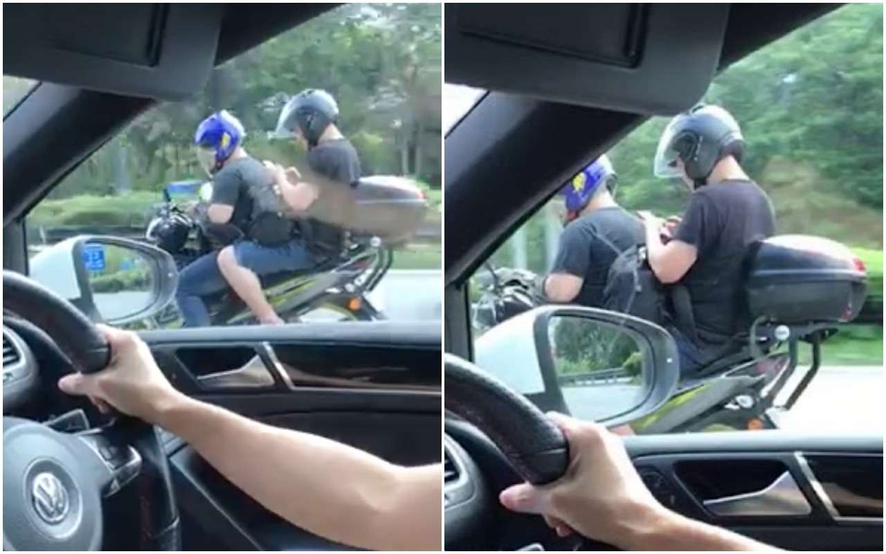 На скутере на скорости писать в мессенджер? - да, такое возможно!