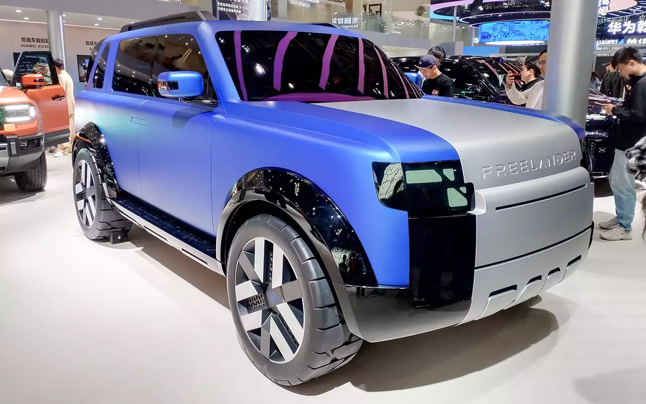 Freelander 8 – совместный продукт Chery, Jaguar Land Rover, CATL (тяговые аккумуляторы) и Huawei (софт и электроника)